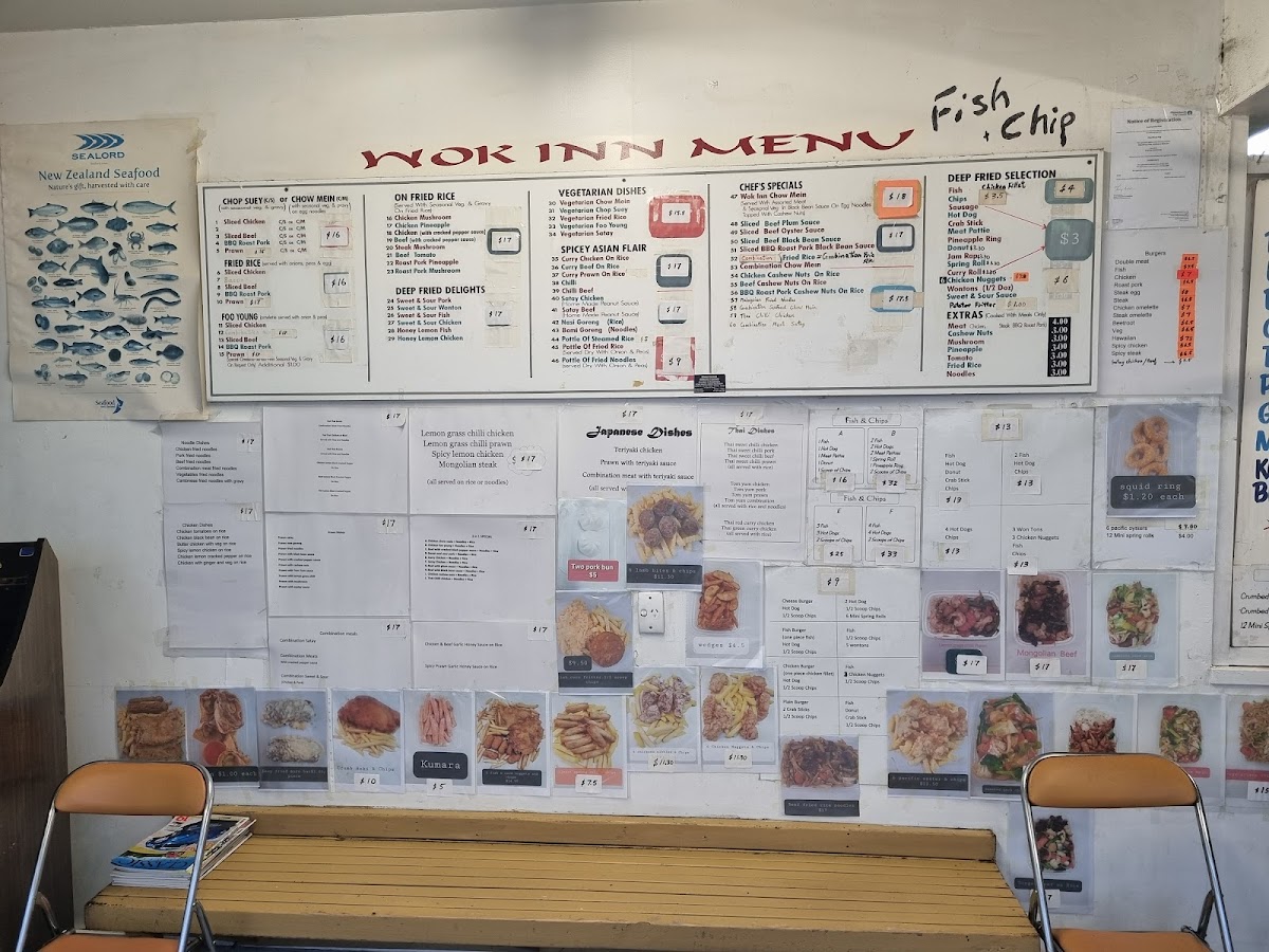 Wok Inn Chinese Takeaways Photo Menu 1