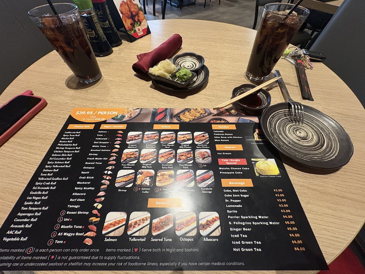 Yama Sushi House - Premium AYCE Sushi Photo Menu 4