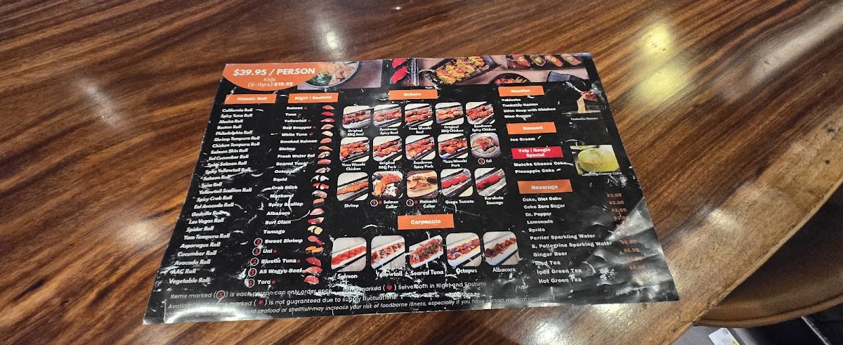 Yama Sushi House - Premium AYCE Sushi Photo Menu 5