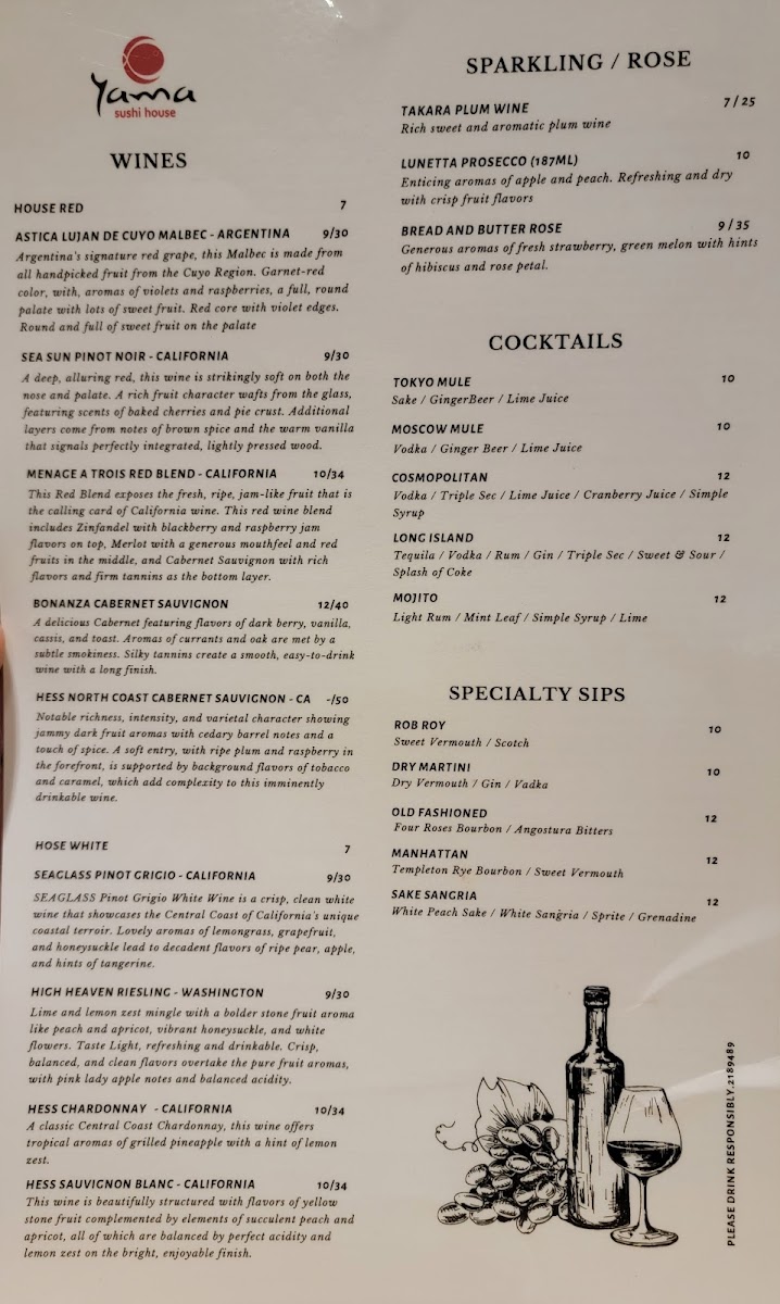 Yama Sushi House - Premium AYCE Sushi Photo Menu 6
