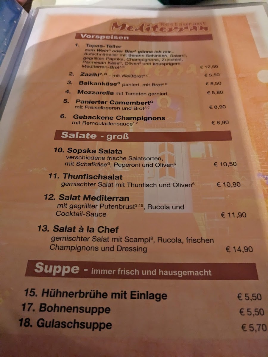 Restaurant Mediterran Photo Menu 10