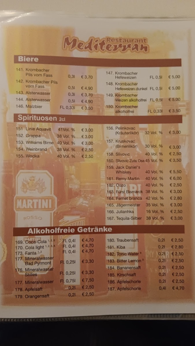 Restaurant Mediterran Photo Menu 3