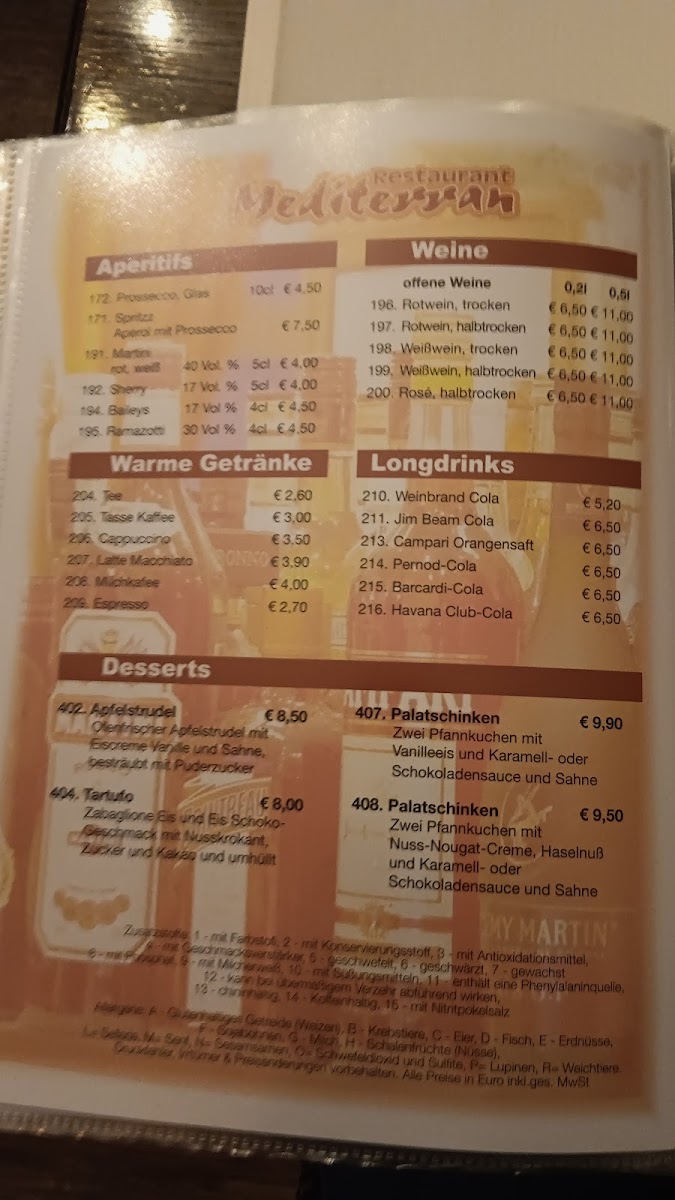 Restaurant Mediterran Photo Menu 5