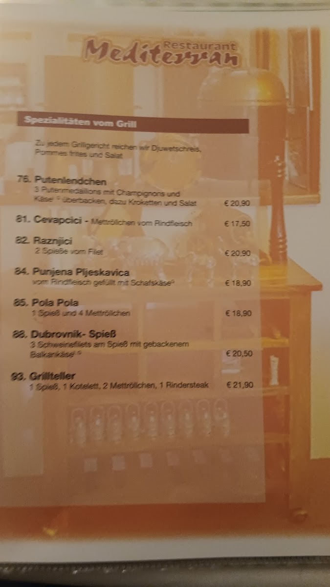 Restaurant Mediterran Photo Menu 8