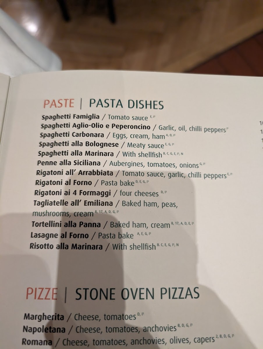 Trattoria La Piazza Photo Menu 10