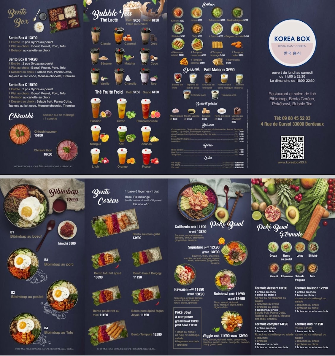 Korea box Photo Menu 1
