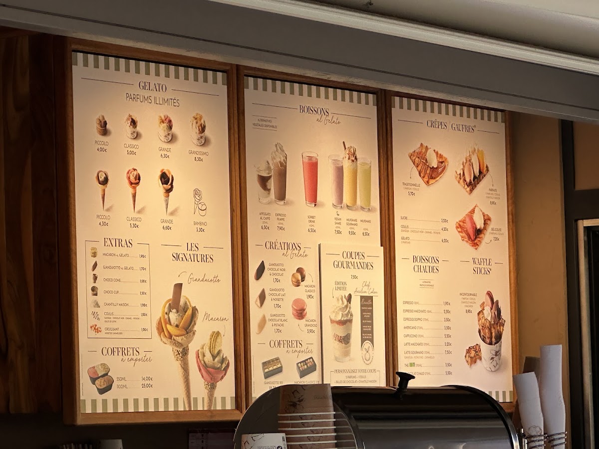Amorino Gelato - Roppenheim Photo Menu 3