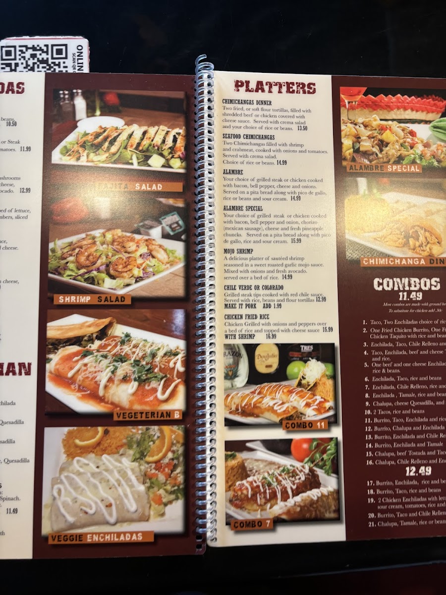 Casa Grande Photo Menu 3