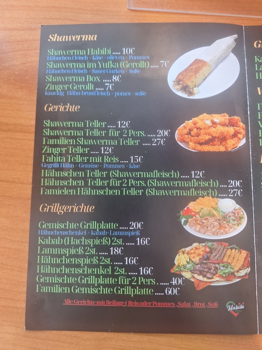 Habibi Grill Photo Menu 6