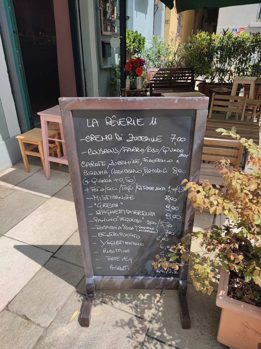 La Reverie Photo Menu 1