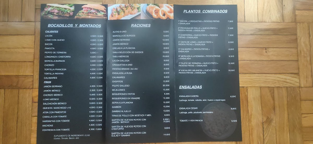 El jardín de la flaca Photo Menu 1