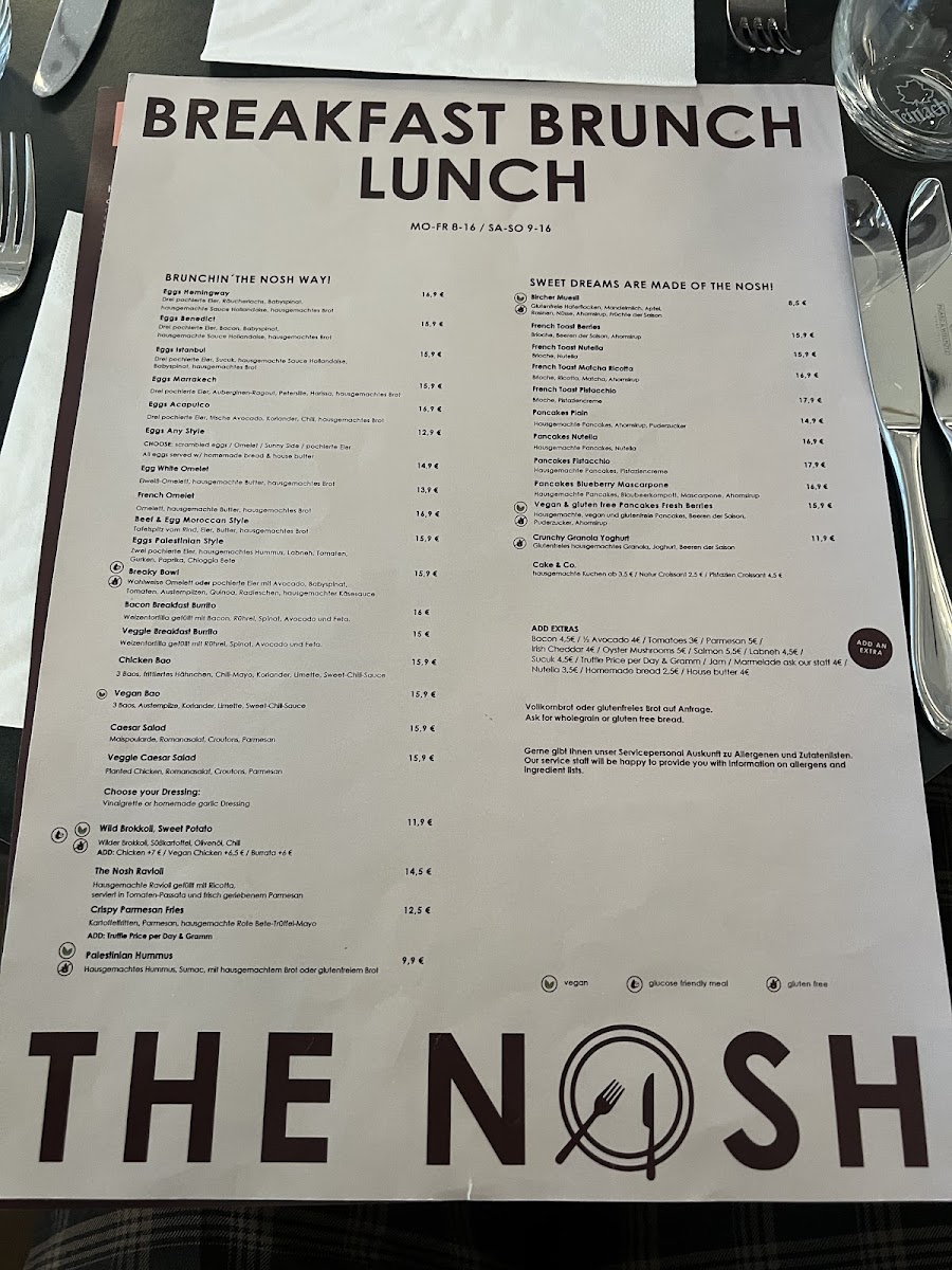 THE NOSH - RESTAURANT Photo Menu 2