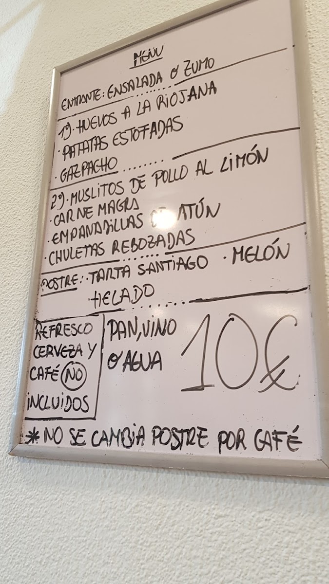 Restaurant Can Pedra Antiga Photo Menu 10