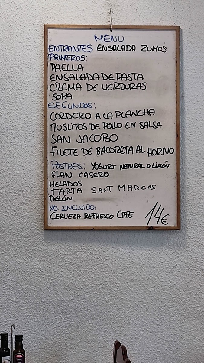 Restaurant Can Pedra Antiga Photo Menu 2