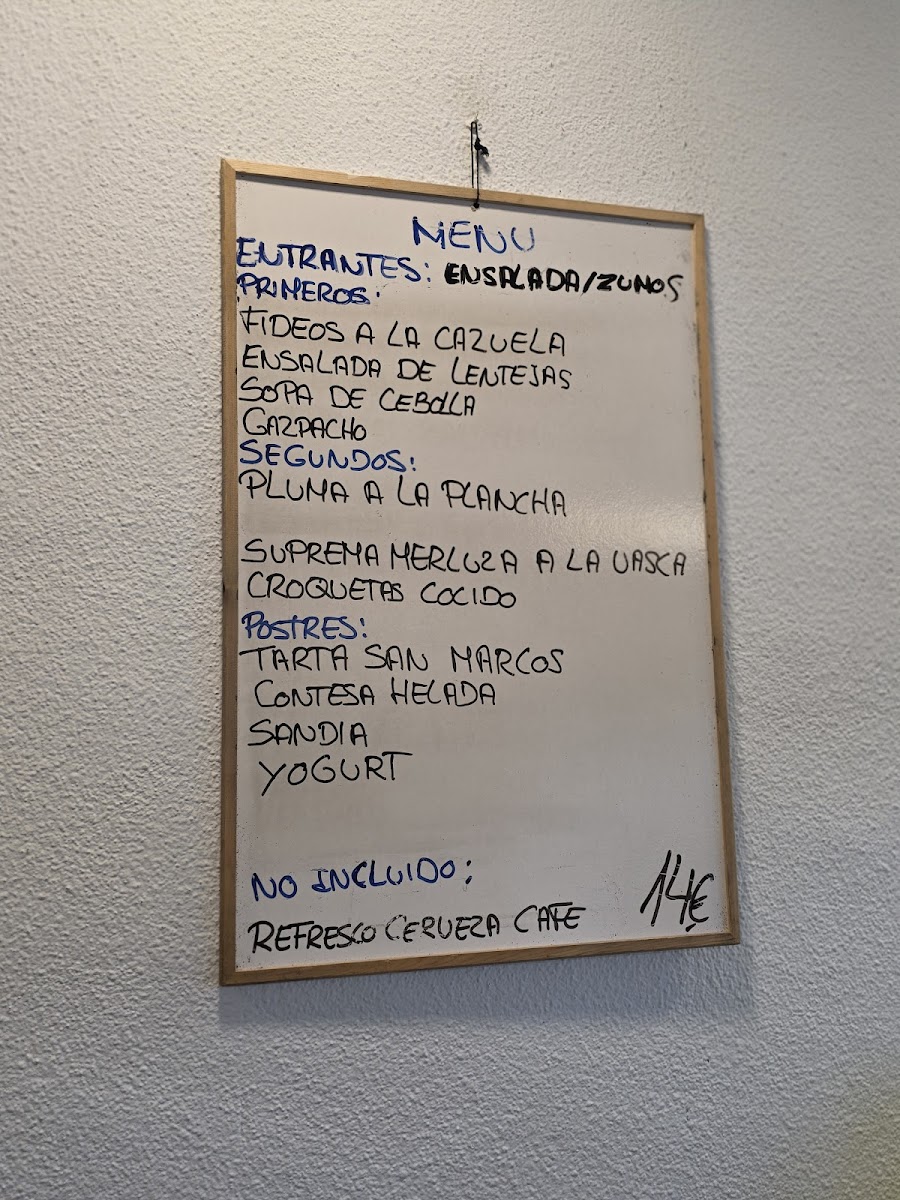 Restaurant Can Pedra Antiga Photo Menu 5