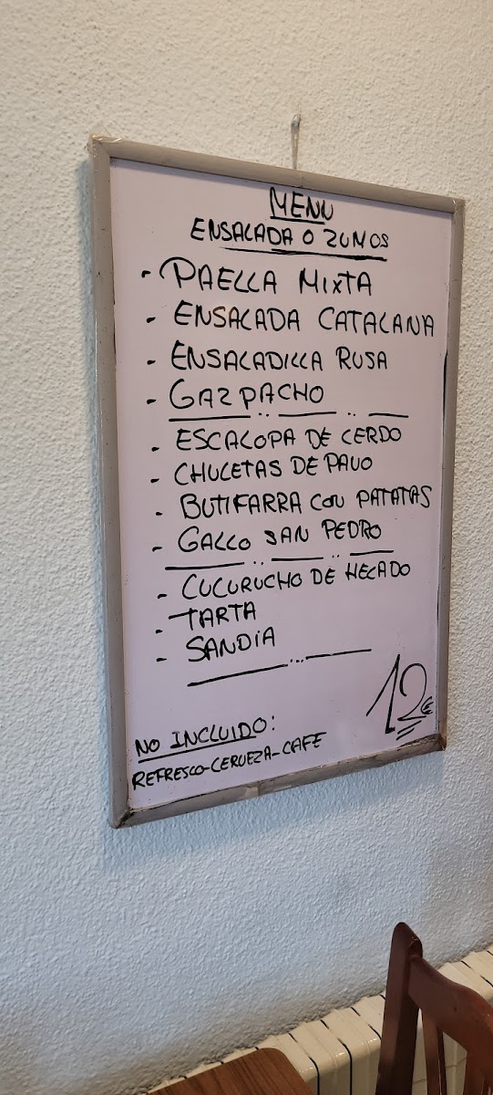Restaurant Can Pedra Antiga Photo Menu 7