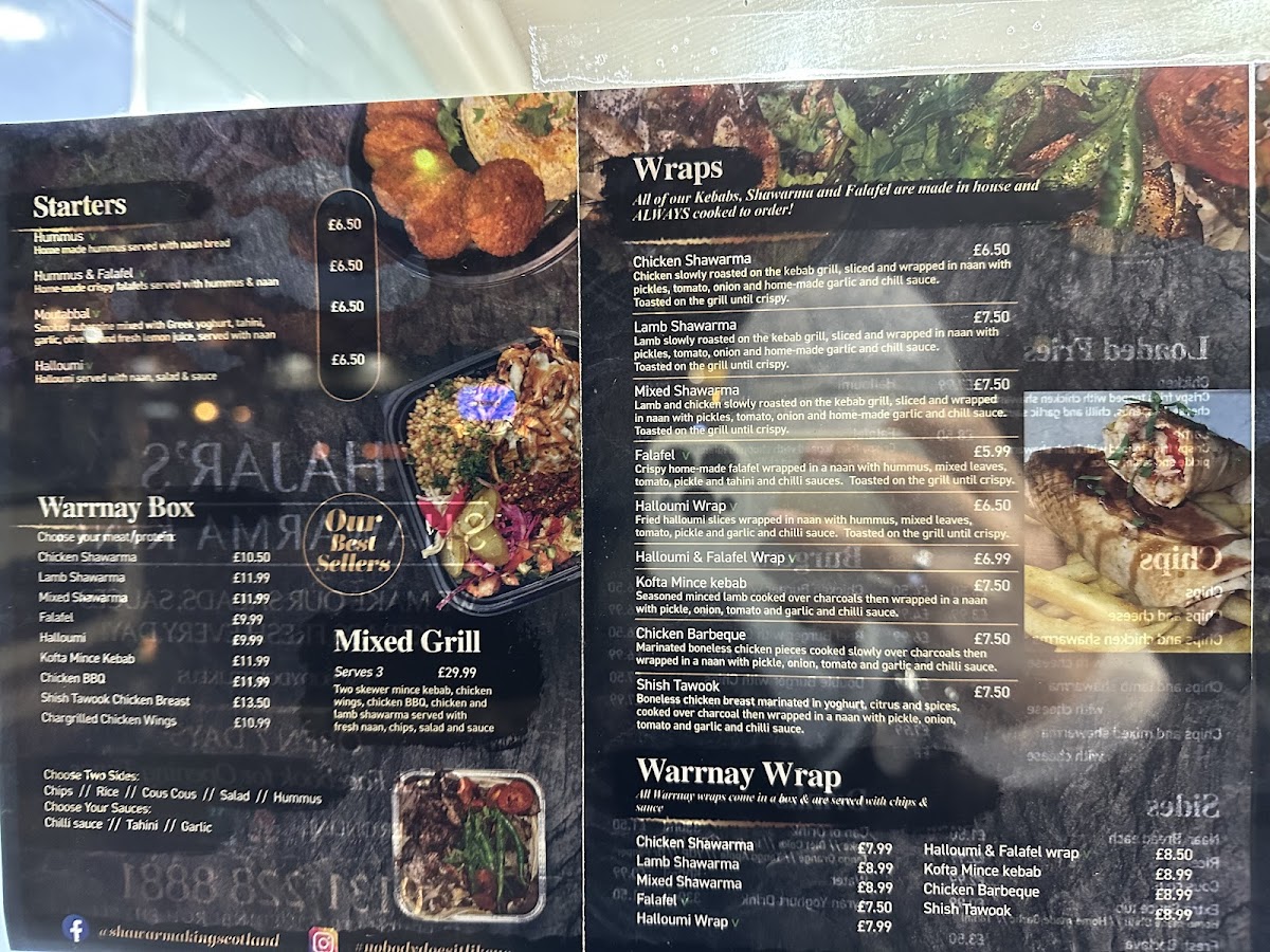 Hajar’s Shawarma King Photo Menu 6