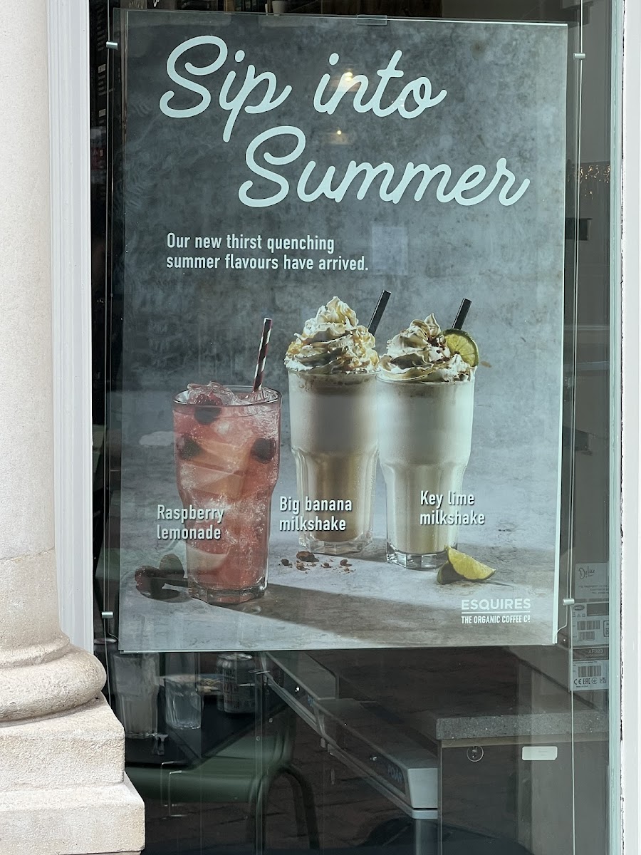 Esquires Coffee Godalming Photo Menu 1