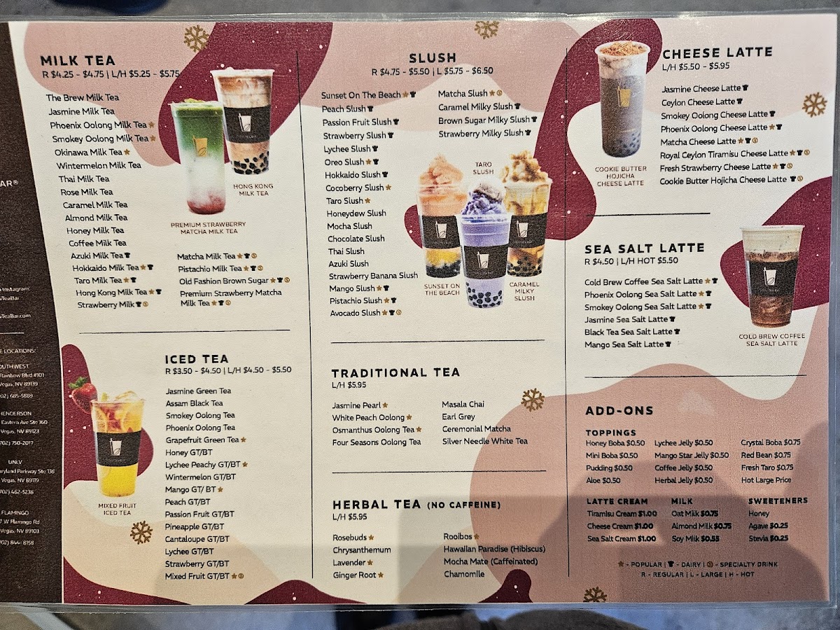 BREW TEA BAR Photo Menu 8