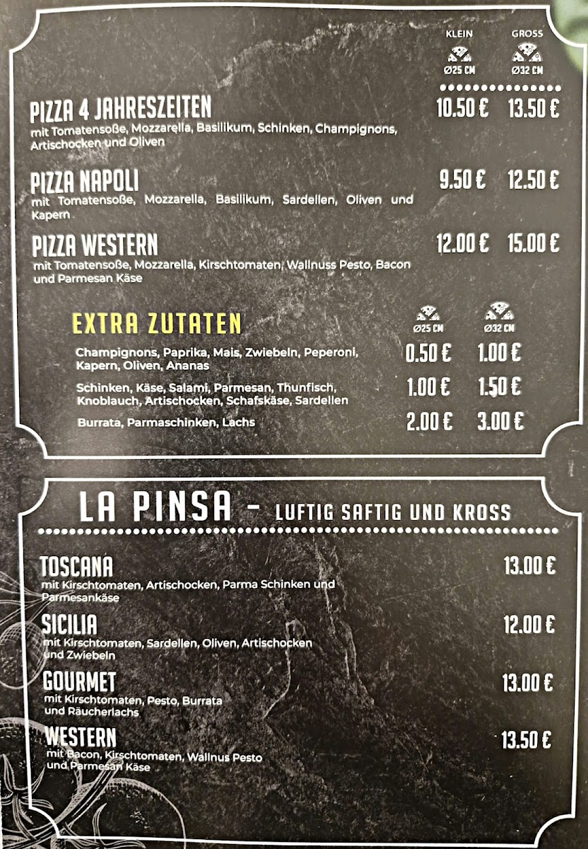 Pizza Fresco Photo Menu 1