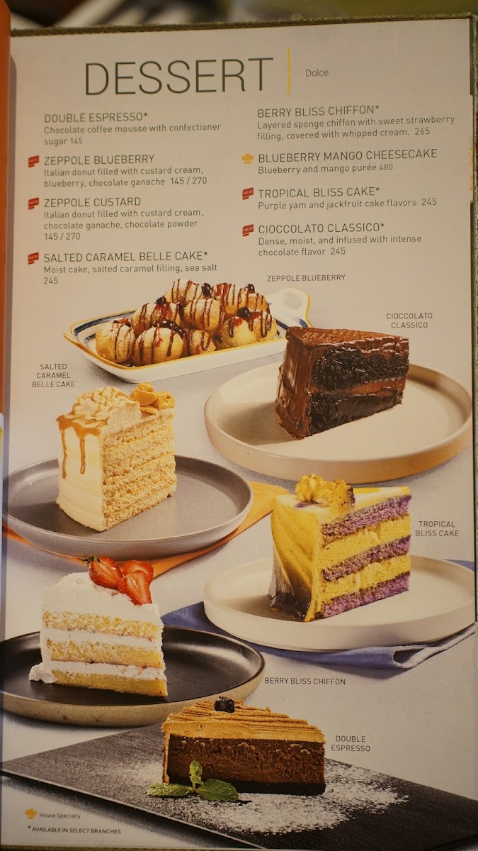 Italianni’s Photo Menu 2