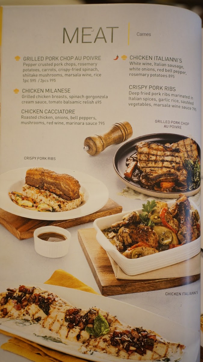 Italianni’s Photo Menu 3