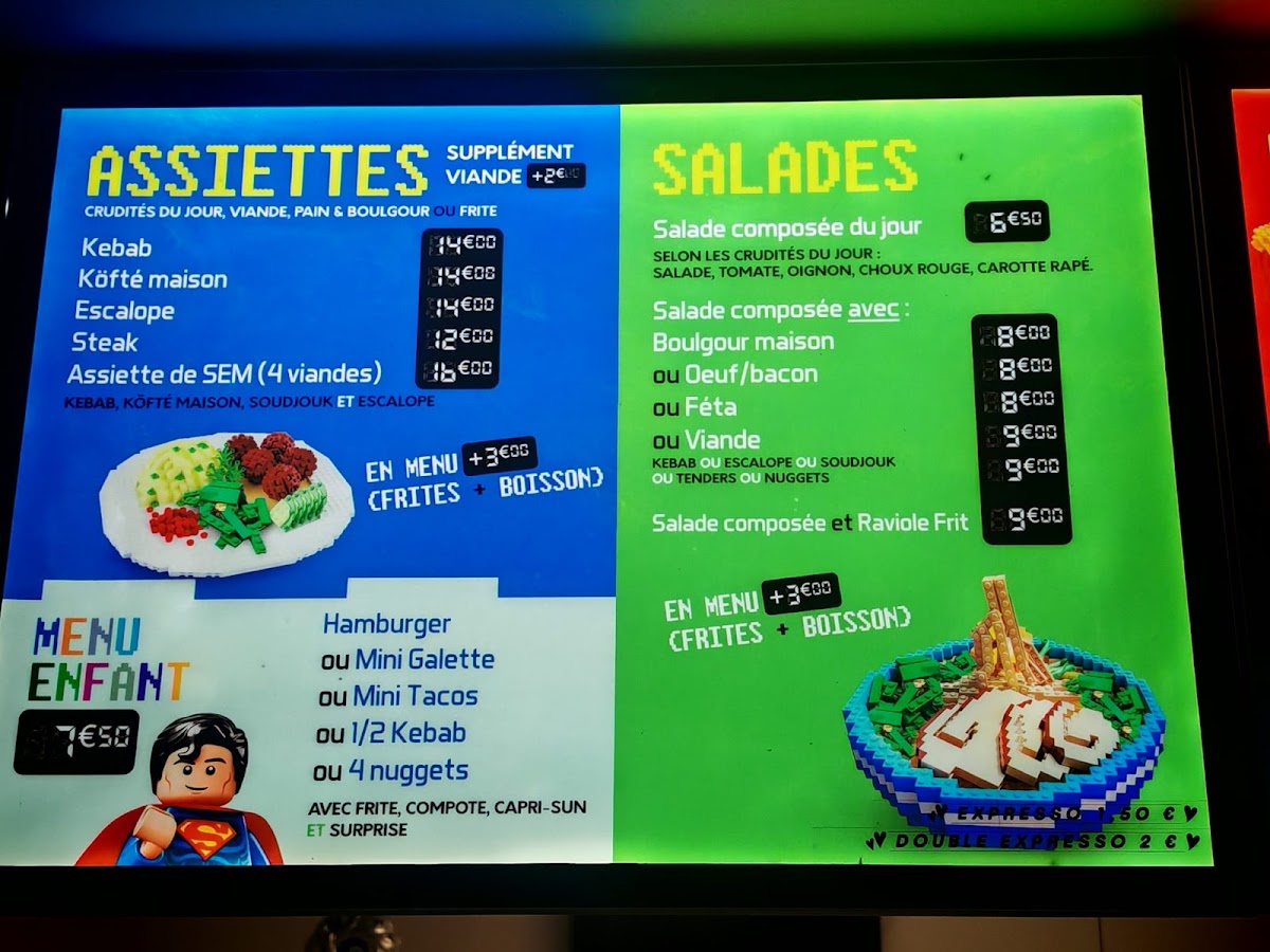 Kebab des petits champs Photo Menu 1