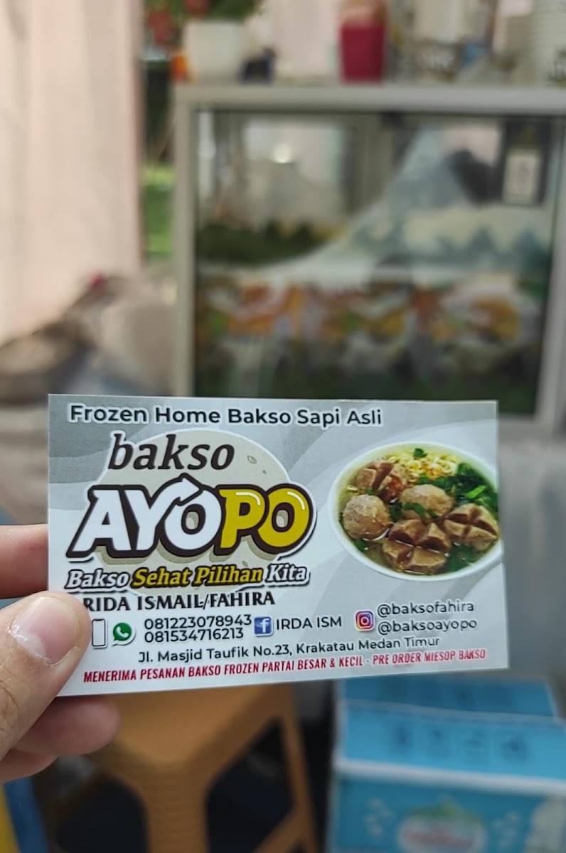 BAKSO AYOPO Photo Menu 3