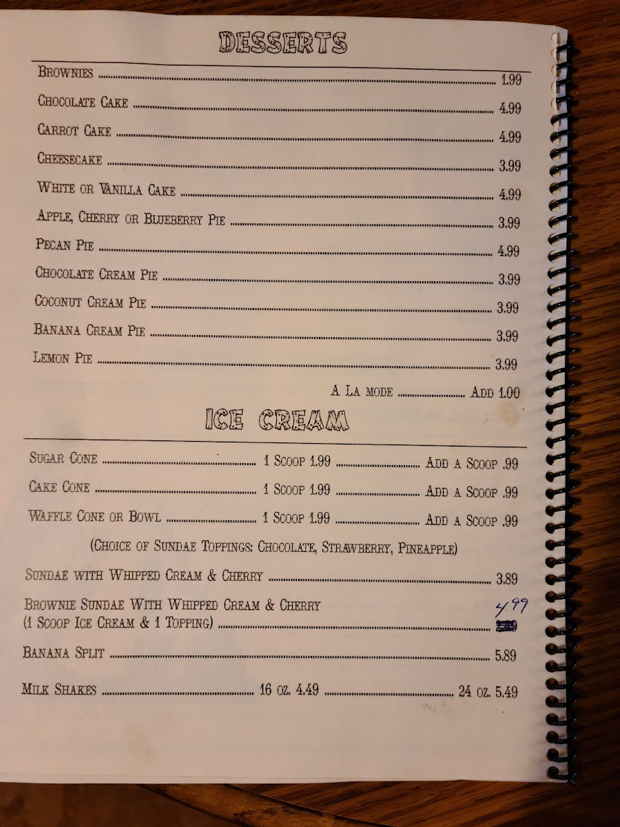 Chuckwagon Grill Photo Menu 2