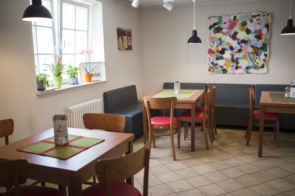 Café „Kaffee zum Glück“