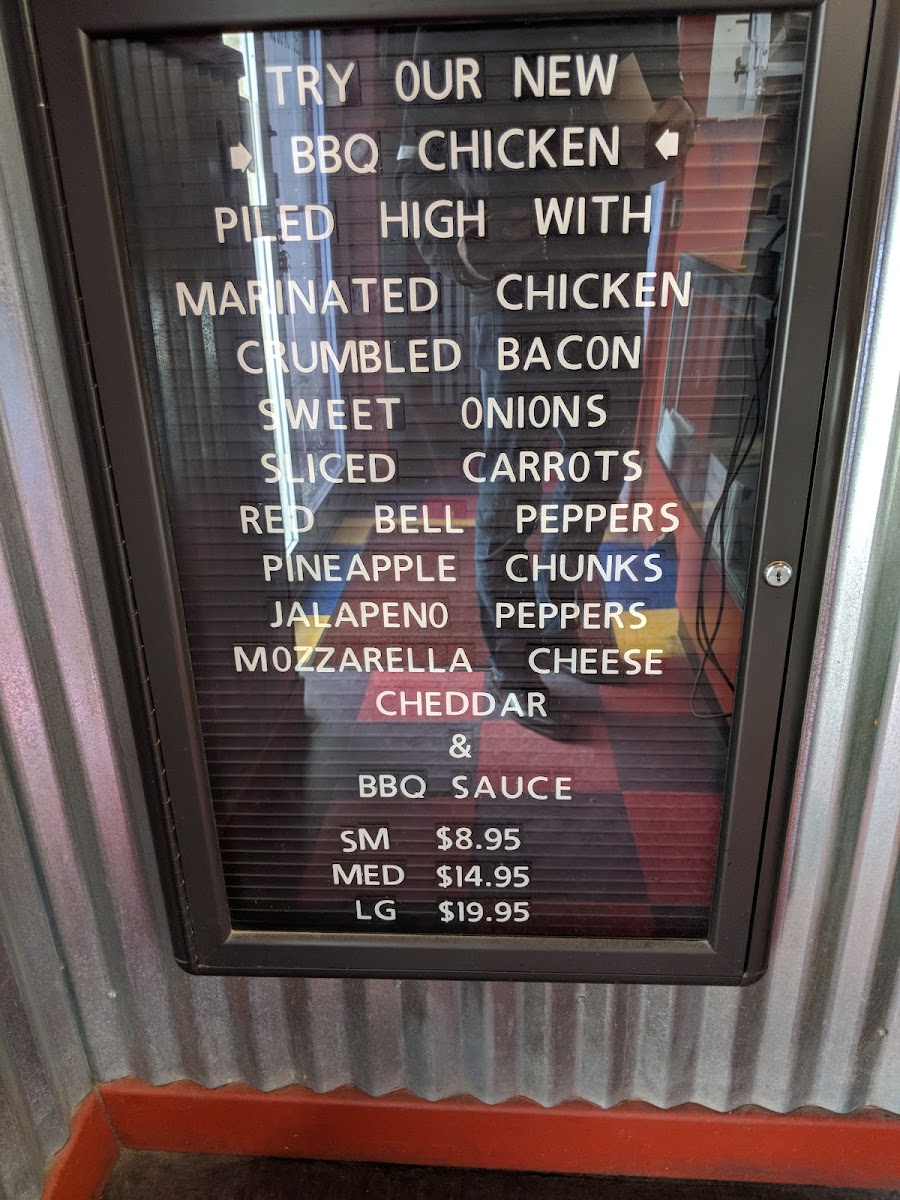 Sam & Ella's Chicken Palace Photo Menu 6