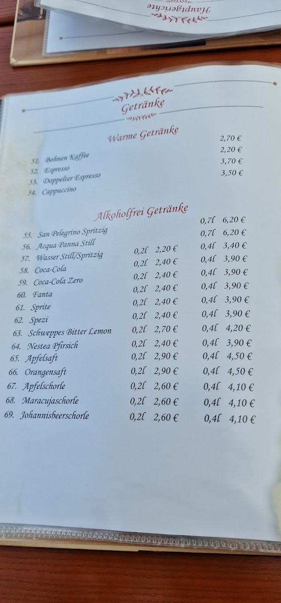 Restaurant Goldenes Fass - Ristovski Photo Menu 8
