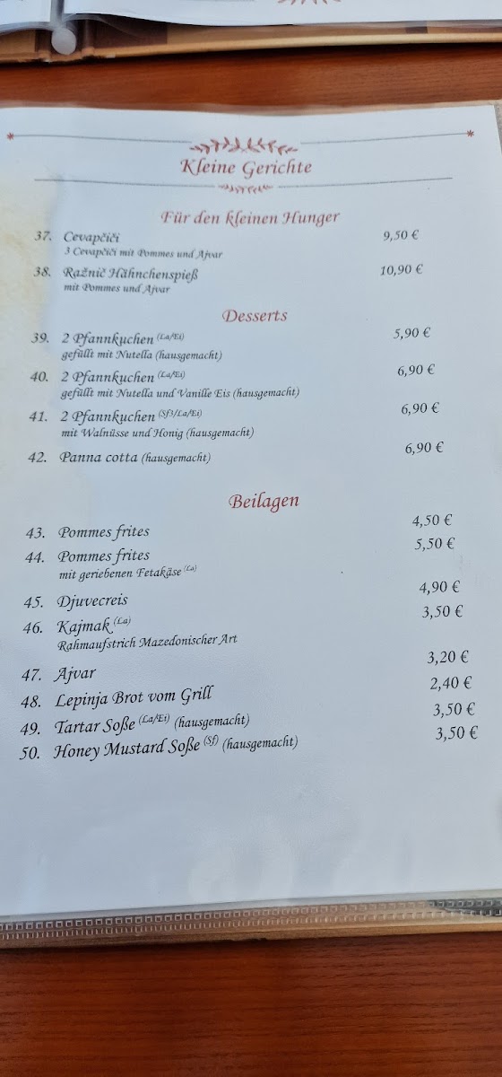 Restaurant Goldenes Fass - Ristovski Photo Menu 9