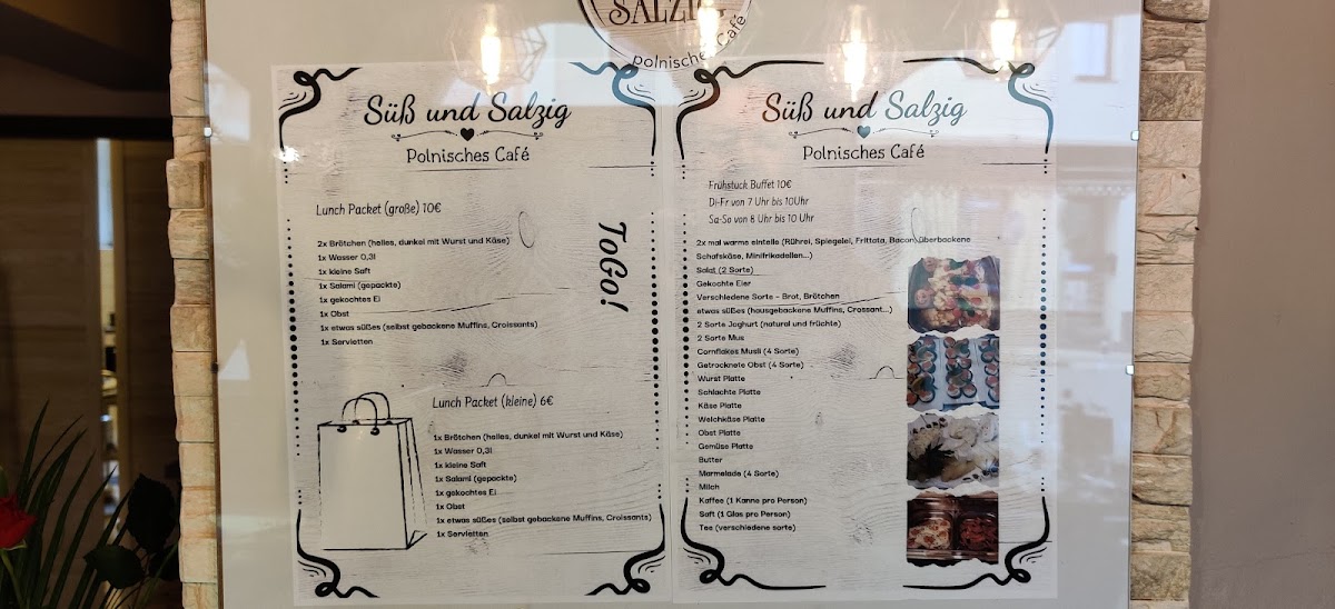 Süß und Salzig Photo Menu 1