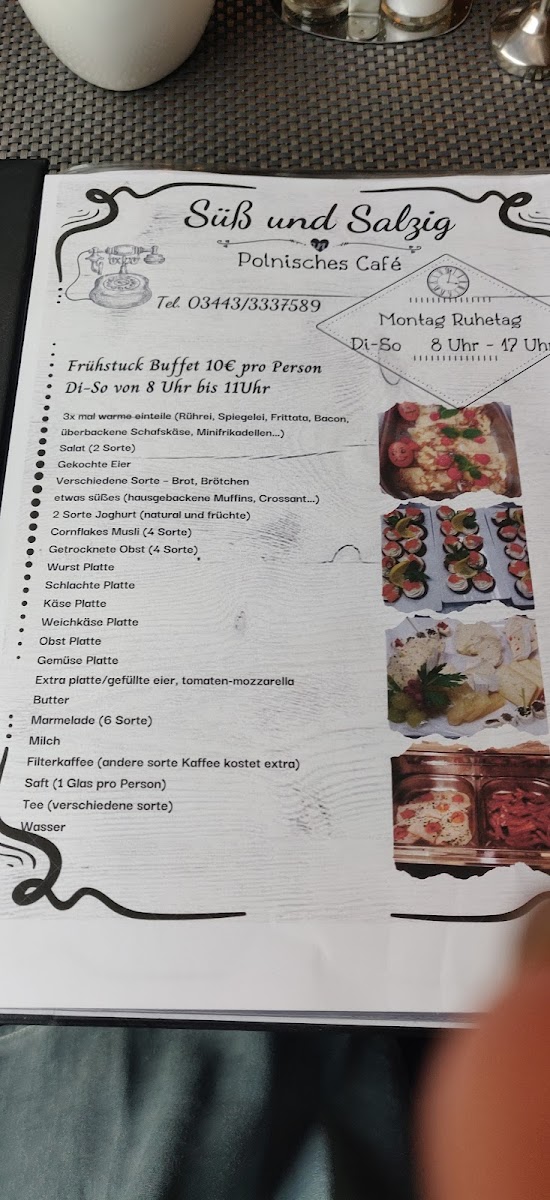Süß und Salzig Photo Menu 2