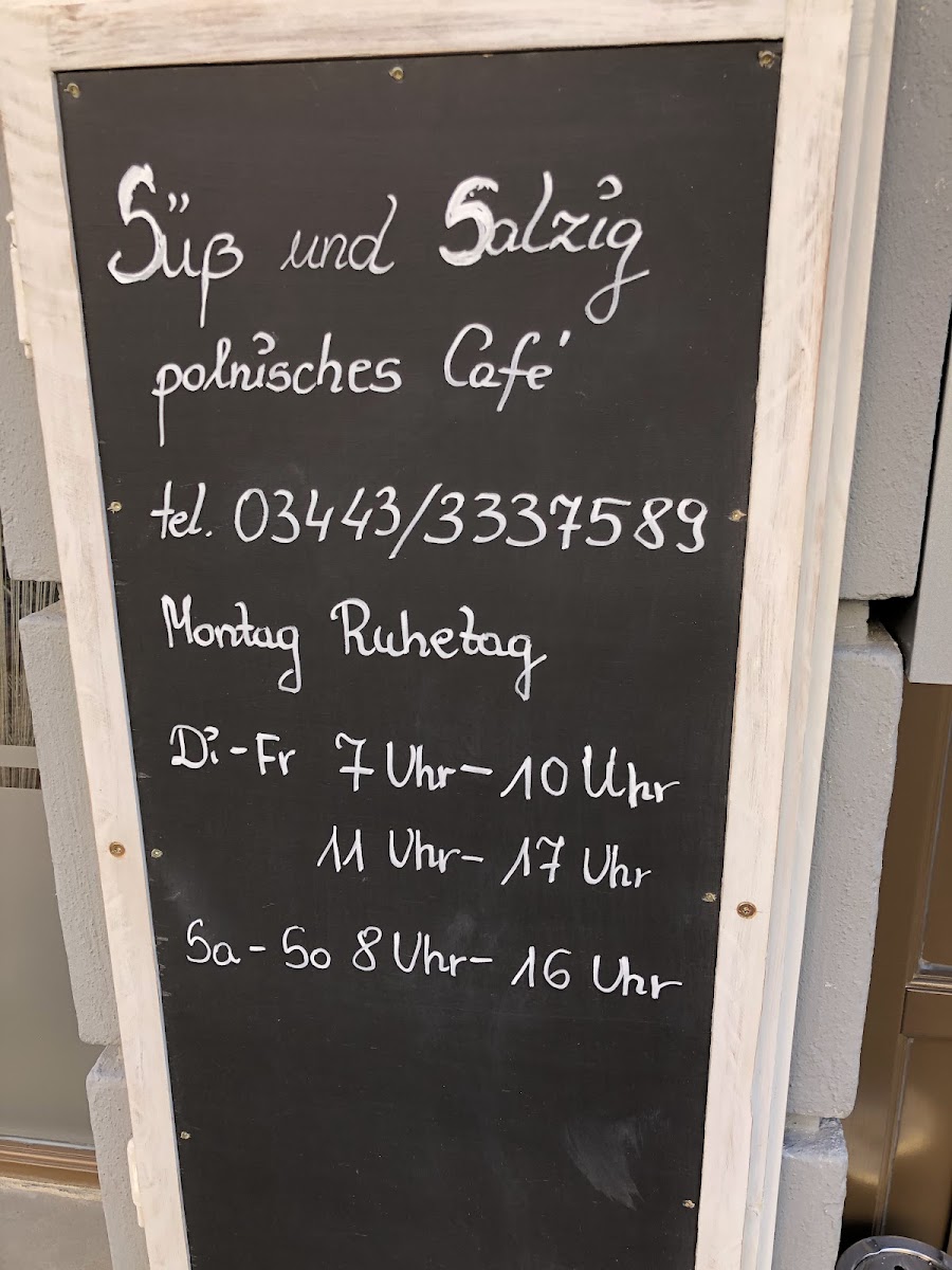 Süß und Salzig Photo Menu 3