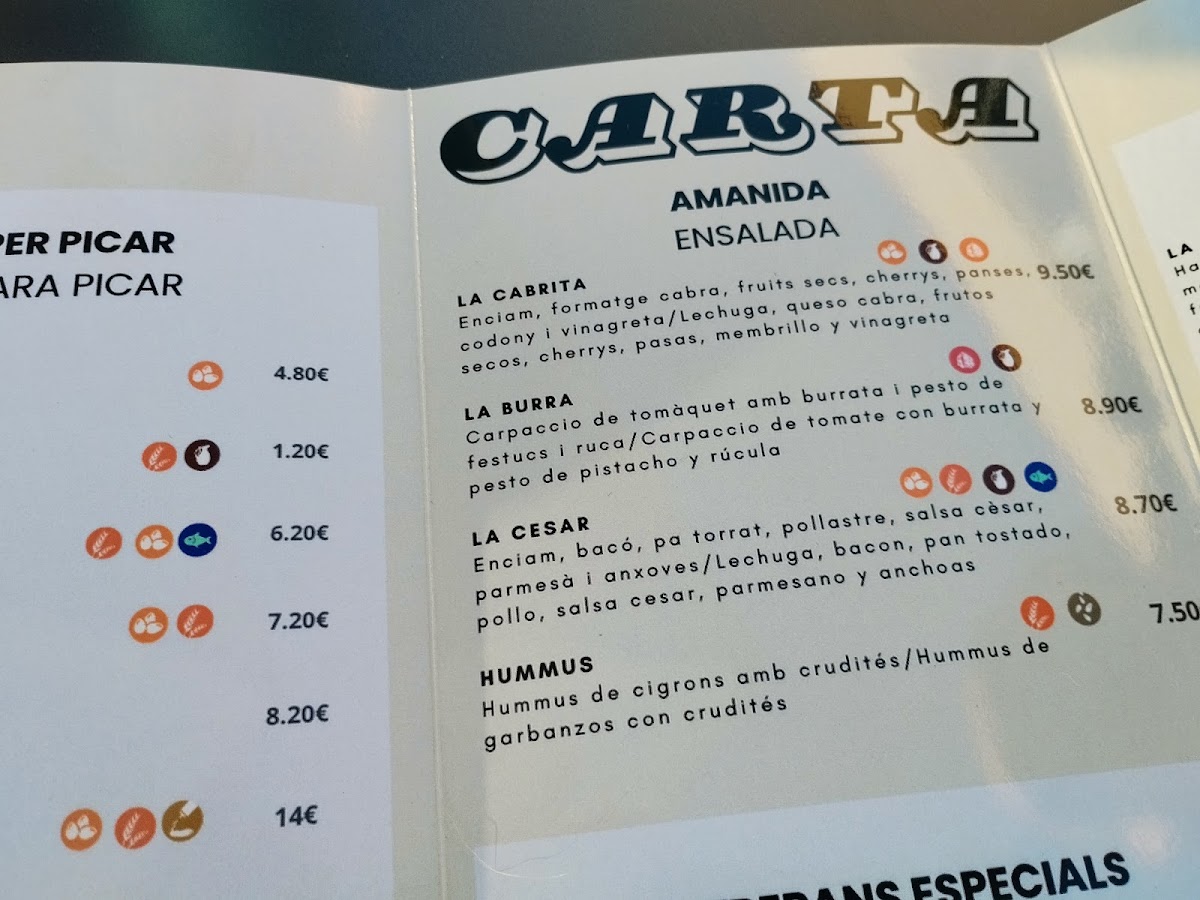 La Candela Photo Menu 9