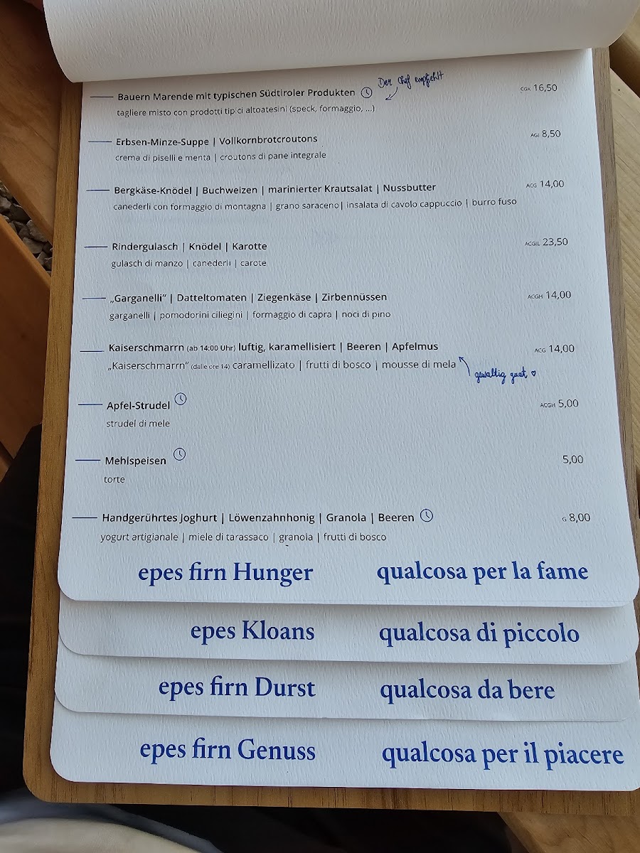 Latmor Alm Photo Menu 1
