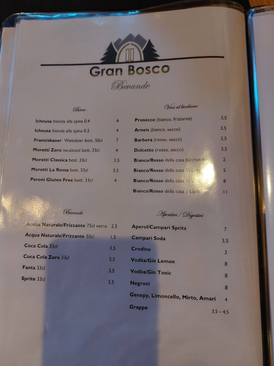Gran Bosco Bistro Photo Menu 3