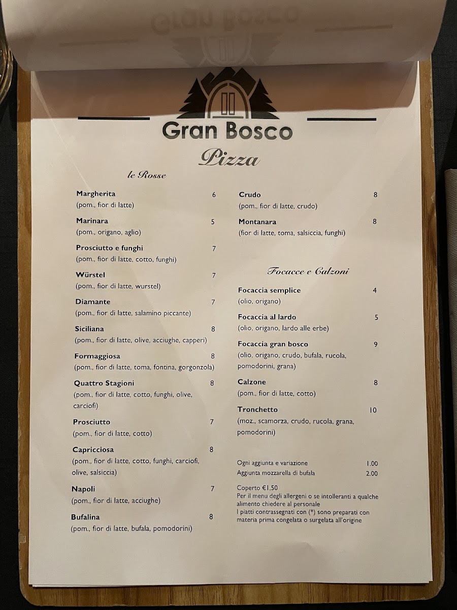 Gran Bosco Bistro Photo Menu 6