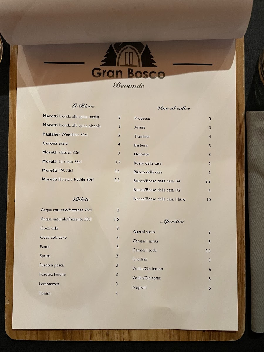 Gran Bosco Bistro Photo Menu 7