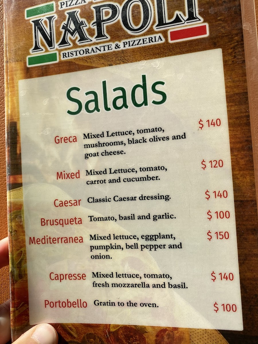 Napoli Pizza Photo Menu 5