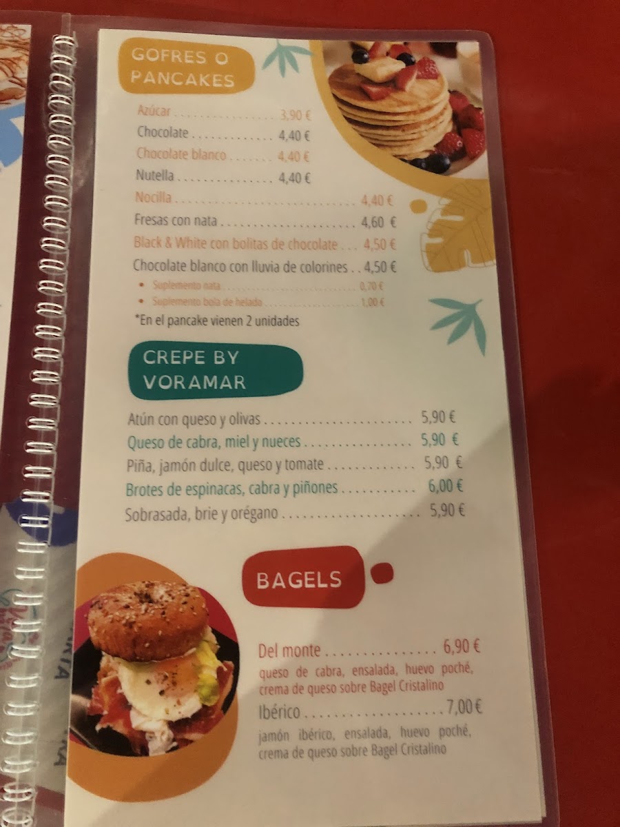 Gelateria Voramar Photo Menu 2