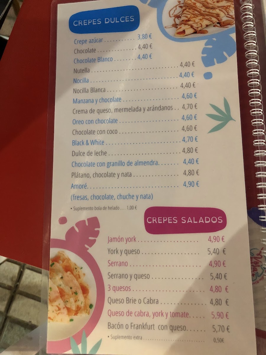 Gelateria Voramar Photo Menu 3