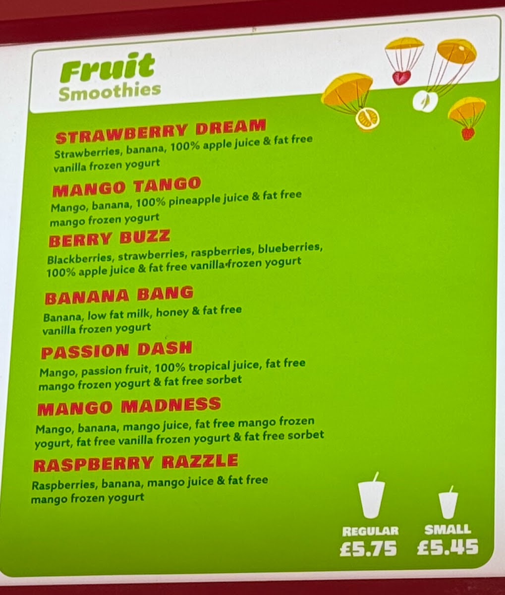 Fuel Juice Bar Photo Menu 1