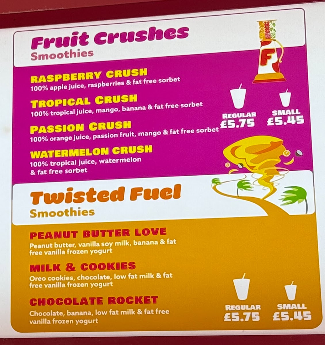 Fuel Juice Bar Photo Menu 3