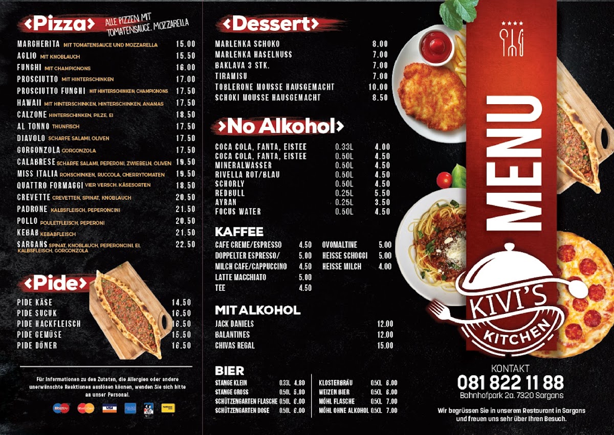 Kivi's Kitchen – Döner Photo Menu 2