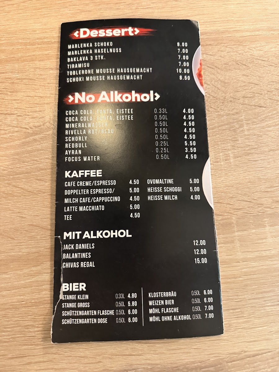 Kivi's Kitchen – Döner Photo Menu 4