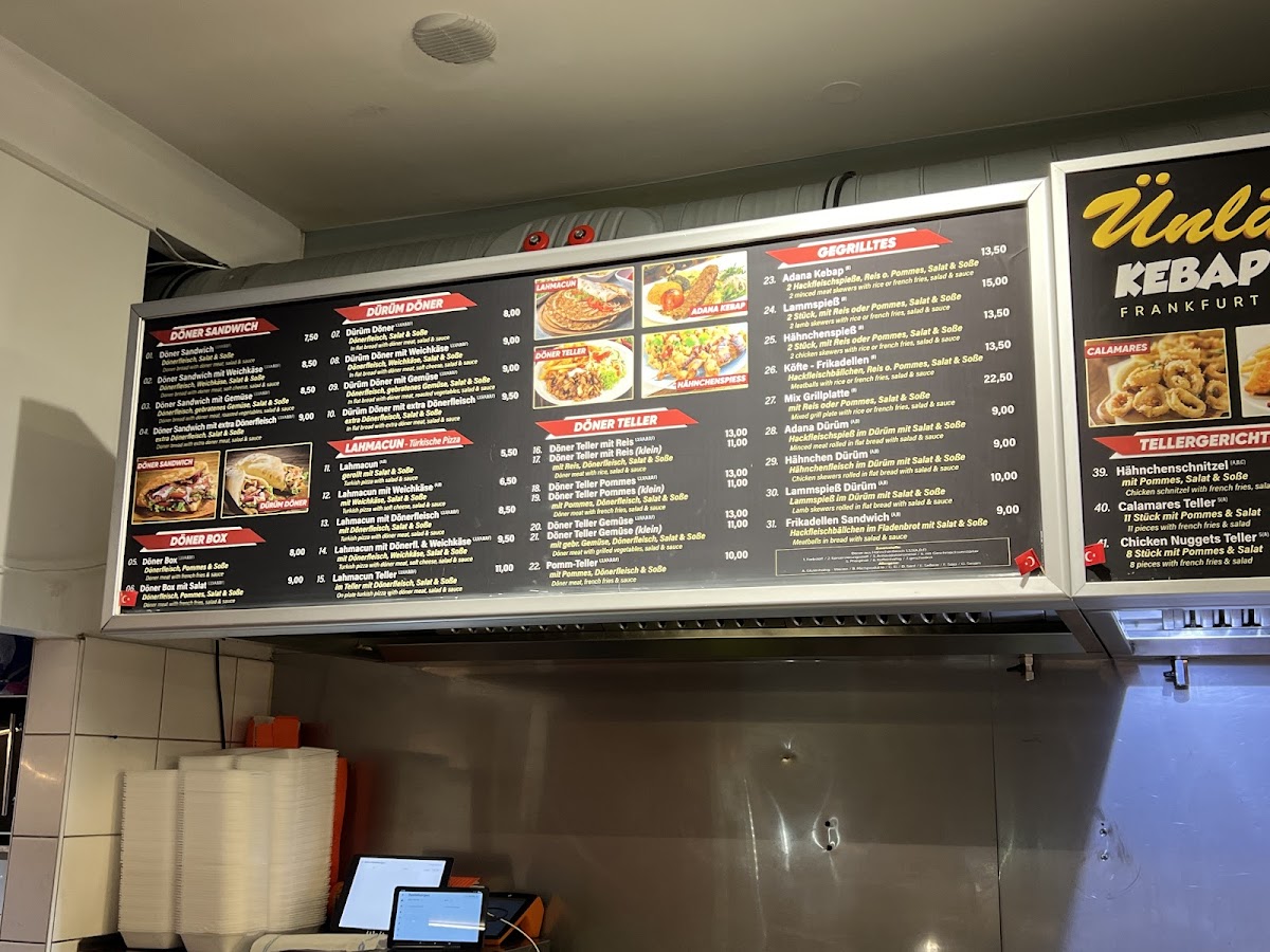 Ünlü Kebap Photo Menu 3