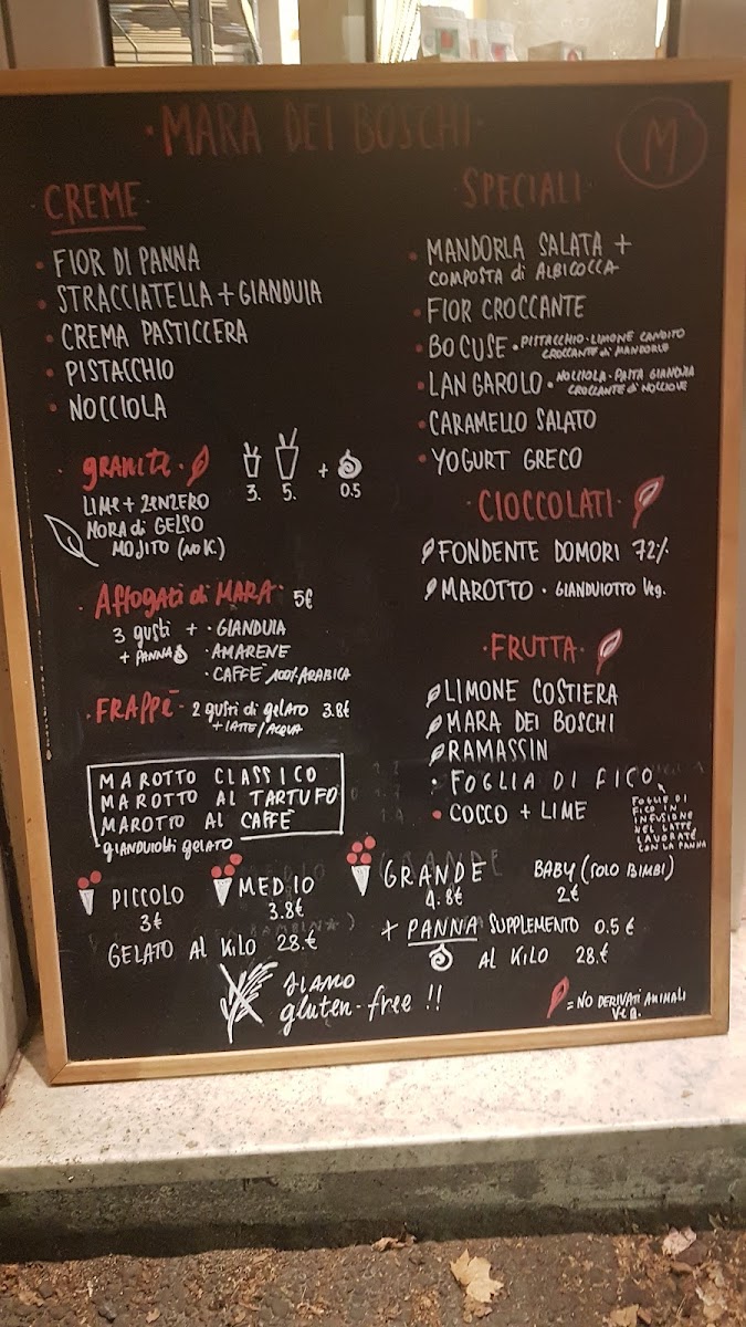 Mara dei Boschi Photo Menu 2